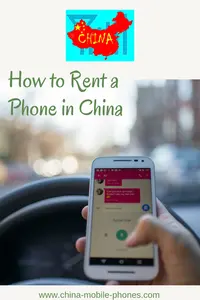 China cell phone rental