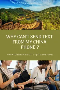Cant receive text message from China phone