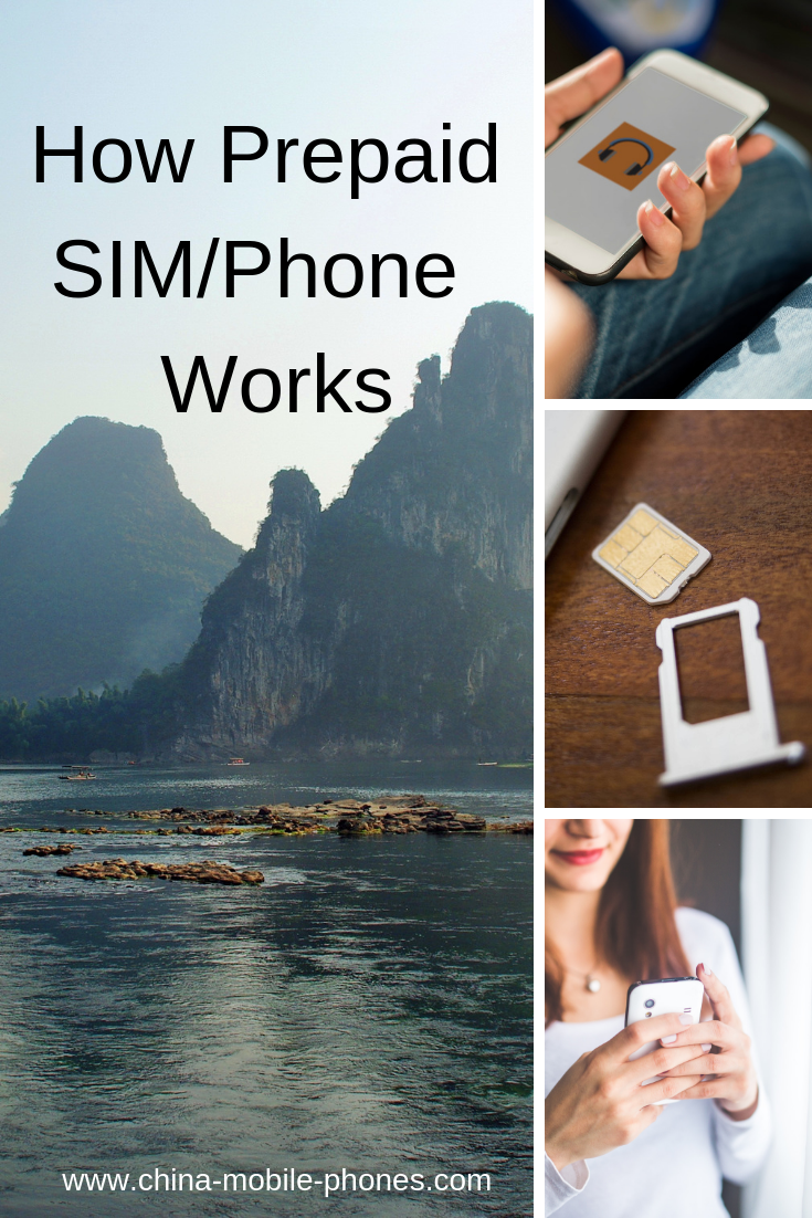 how prepaid sim card and phone works