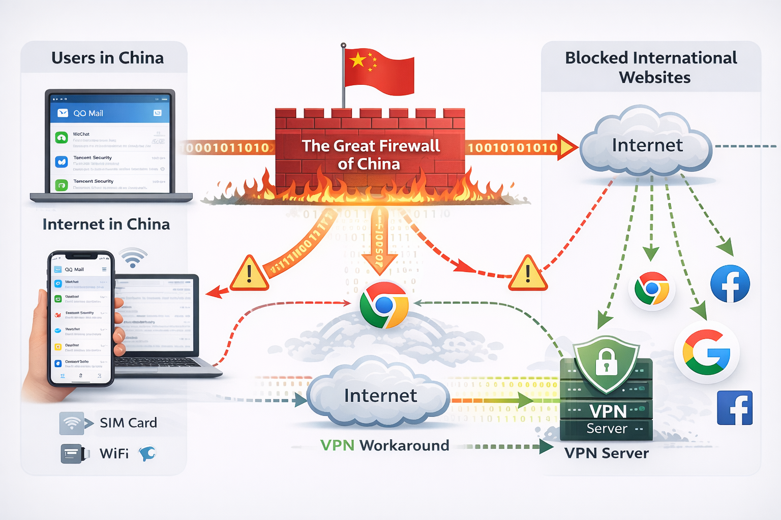 China firewall diagram China firewall diagram